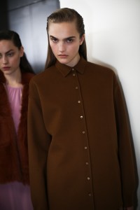 Backstage at Rochas RTW Fall 2020