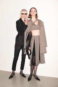 Backstage at Rokh RTW Fall 2020
