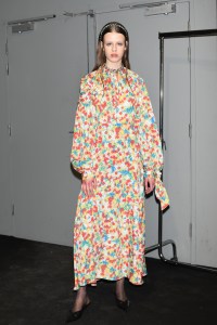 Backstage at Rokh RTW Fall 2020