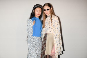 Backstage at Rokh RTW Fall 2020