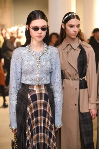 Backstage at Rokh RTW Fall 2020