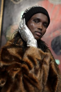 Backstage at Erdem RTW Fall 2020