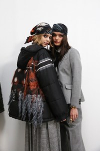 Backstage at Dior RTW Fall 2020