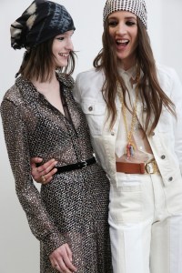 Backstage at Dior RTW Fall 2020