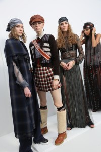 Backstage at Dior RTW Fall 2020