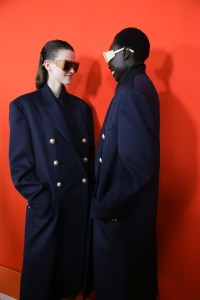 Backstage at Balmain RTW Fall 2020