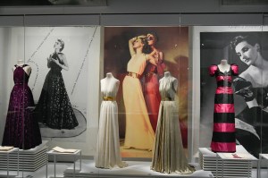 Dresses by Madeline Vionnet and Elsa Schiaparelli are shown next to styled photos.