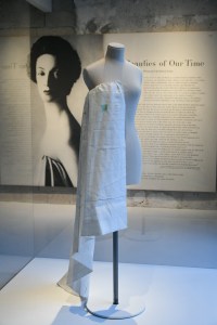A toile by Cristbal Balenciaga of a dress immortalized by Marella Agnelli.