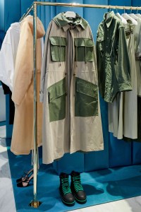 The Fenty pop up at Bergdorf Goodman's.