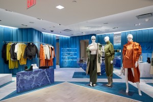 The Fenty pop up at Bergdorf Goodman's/