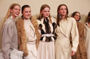 Backstage at Isabel Marant RTW Fall 2020