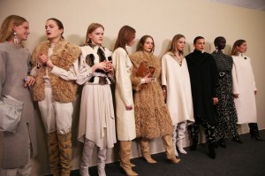 Backstage at Isabel Marant RTW Fall 2020