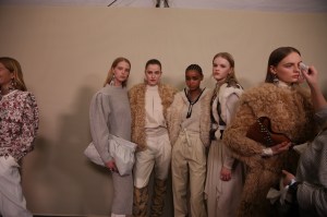 Backstage at Isabel Marant RTW Fall 2020