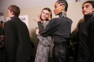 Backstage at Isabel Marant RTW Fall 2020