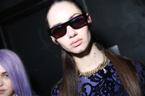 Backstage at Koché RTW Fall 2020