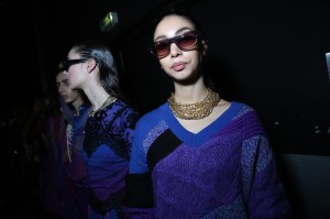 Backstage at Koché RTW Fall 2020
