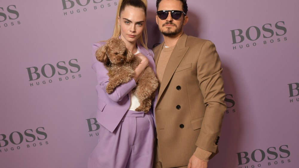 Cara Delevingne and Orlando Bloom