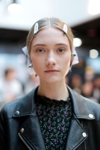 Backstage at Carolina Herrera RTW Fall 2020