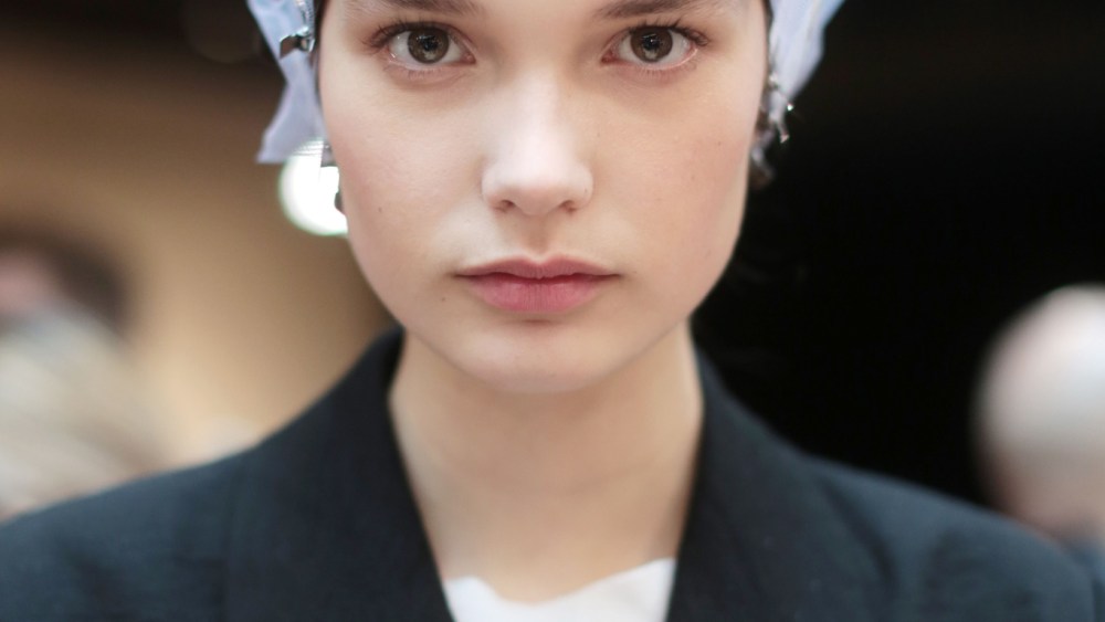 Backstage at Carolina Herrera RTW Fall 2020