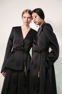 Backstage at Carolina Herrera RTW Fall 2020