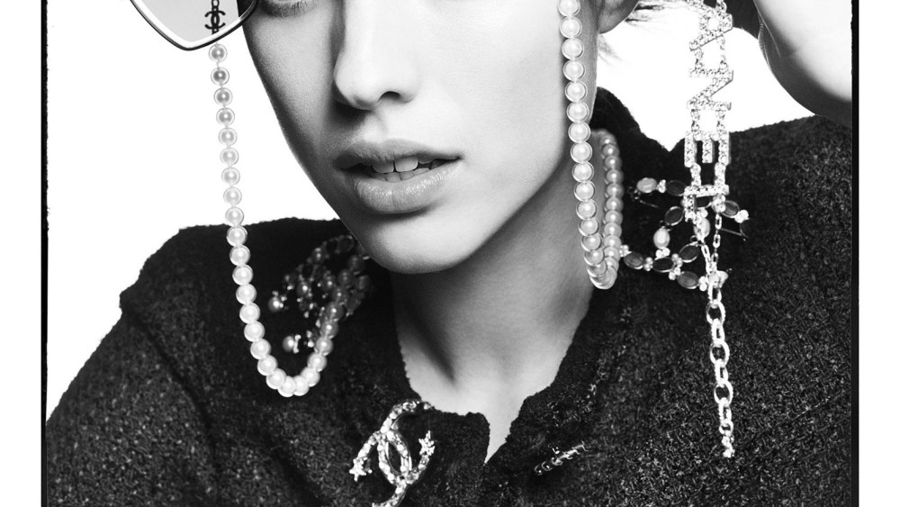 Chanel's new eyewear campaign.