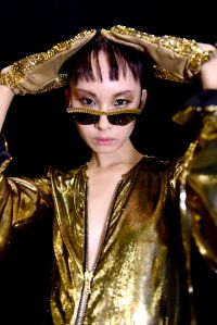 Backstage at Christian Cowan RTW Fall 2020