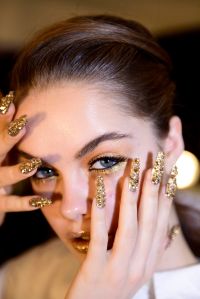 Backstage at Christian Cowan RTW Fall 2020