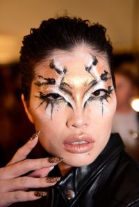 Backstage at Christian Cowan RTW Fall 2020