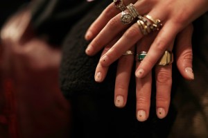 Backstage at Christopher John Rogers RTW Fall 2020