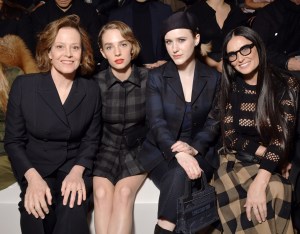 Sigourney Weaver, Maya Thurman Hawke, Rachel Brosnahan and Demi Moore