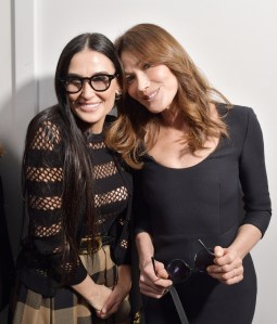 Demi Moore and Carla Bruni-Sarkozy