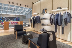The new Dior Men's store in Soho.