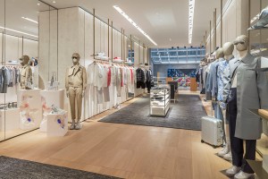 The new Dior Men's store in Soho.