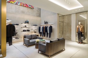 The new Dior Men's store in Soho.