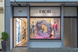The new Dior Men's store in Soho.