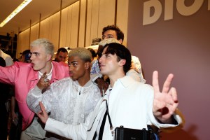 The scene at the Dior SoHo Men's Party.