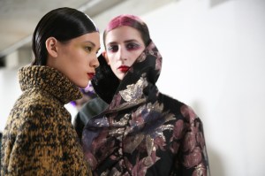 Backstage at Dries Van Noten RTW Fall 2020