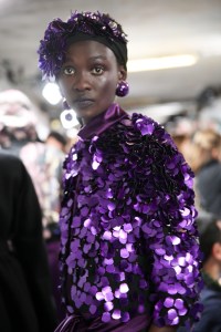 Backstage at Dries Van Noten RTW Fall 2020