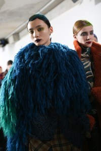 Backstage at Dries Van Noten RTW Fall 2020