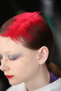 Backstage at Dries Van Noten RTW Fall 2020