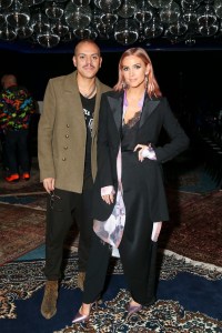 Evan Ross and Ashlee Simpson