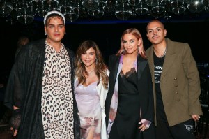 Markus Molinari, Paula Abdul, Ashlee Simpson and Evan Ross