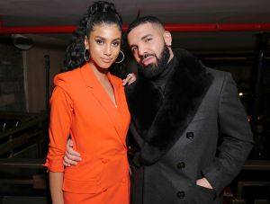 Imaan Hammam and Drake