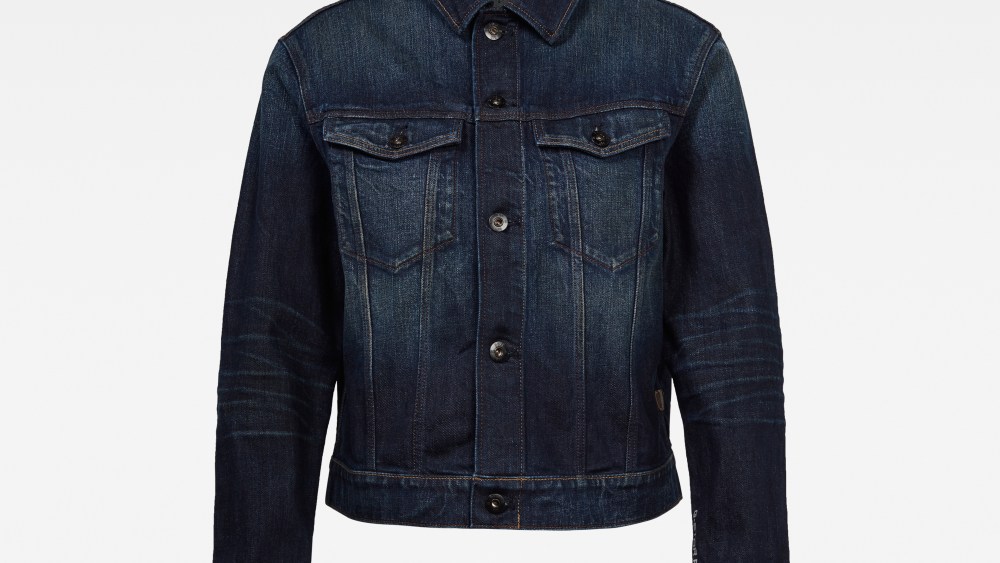 3301 Oversized Dnm Jkt Wmn C, B767 - Kir stretch denim o, worn in deep forest-B181