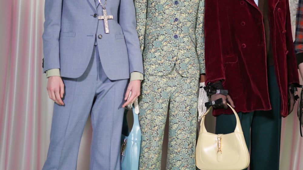 Backstage Gucci RTW Fall 2020