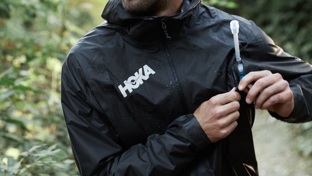 Hoka's Shakedry jacket.