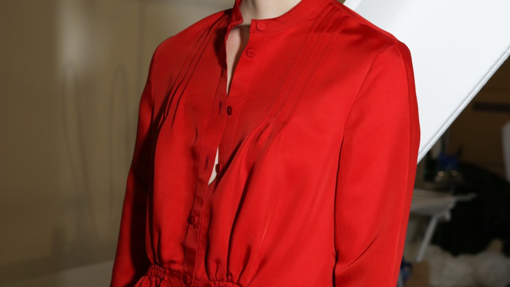 Backstage at Jil Sander RTW Fall 2020