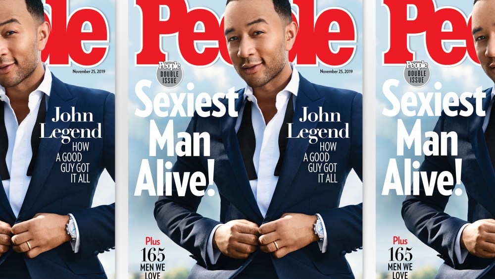 People's Sexiest Man Alive issue.