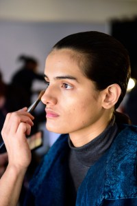 Backstage at Jonathan Simkhai RTW Fall 2020