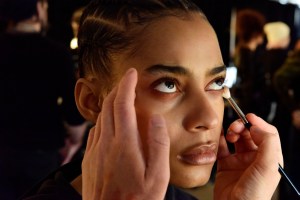 Backstage at Jonathan Simkhai RTW Fall 2020